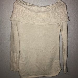 Bebe off shoulder sweater